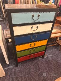 Cassettiera in legno
