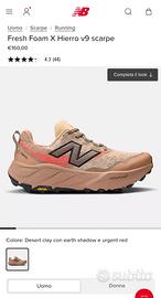 New Balance Fresh Foam X Hierro v9 Nuove