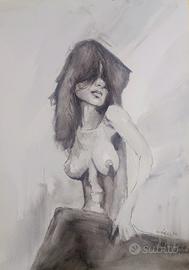 Acquerello "Pudore e Castigo" ©2025