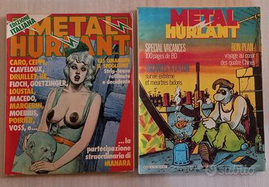 Metal Hurlant n. 1 Italiano (1981)+Francese ('87)