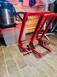 Coppia Cavalletti alza moto