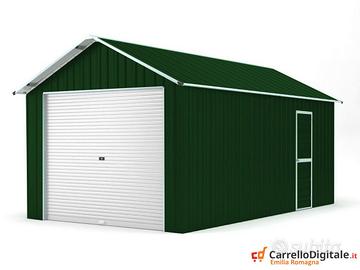 Capanno container box 360x762 verde scuro
