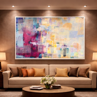 Quadro astratto originale su tela misura 127x90