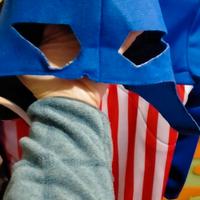 Vestito di carnevale Capitan America