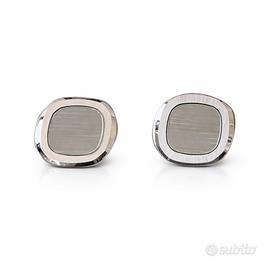 Gemelli Patek Philippe Nautilus in oro bianco