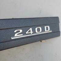 Copertura Autoradio Blu Stemma " 240D " Mercedes W