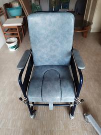 sedia wc da trasporto