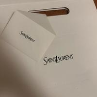 Sacchetto carta Saint Laurent + bustina