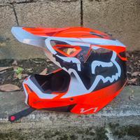 casco moto cros fox 