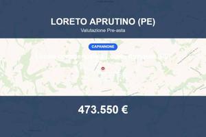 Immobile in asta di 3810 m² a Loreto Aprutino