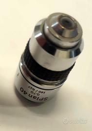 Ottica-Obiettivo Olympus SPlan 40x0,70-160/0,17