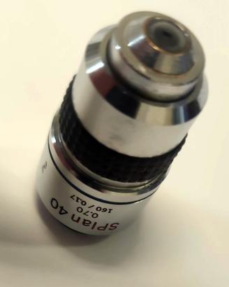 Ottica-Obiettivo Olympus SPlan 40x0,70-160/0,17