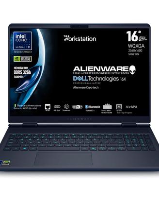 Dell Alienware 16x Ultra9 275Hx Rtx 5070 16" 240Hz
