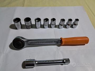 Set Beta chiave a cricchetto 9 bussole e prolunga