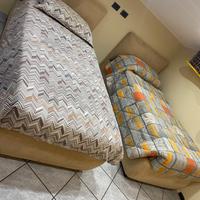 Letti singoli con cassettone