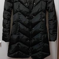 Piumino lungo nero donna coconuda