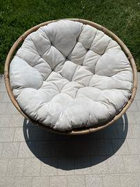 Poltrona in vimini la roudette-100€(trattabili)🌿🪑