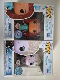 funko pop disney princess ariel e ursula diamond