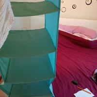 organizer per armadio con due cassetti