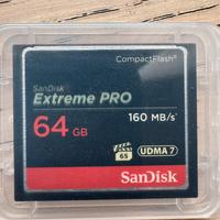 Schede di memoria Sandisk Extreme PRO CompactFlash