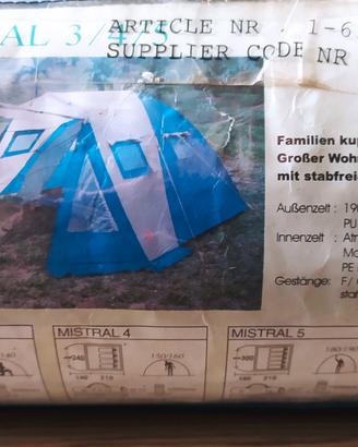 Tenda per 4 persone 