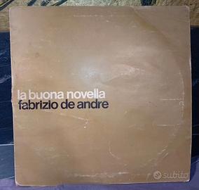vinile La Buona Novella Fabrizio de Andre