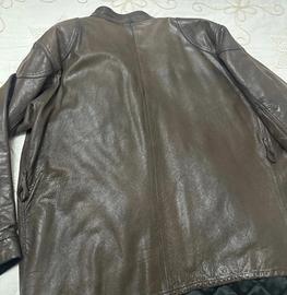 giaccone belstaff di pelle