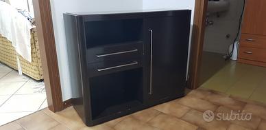 MOBILETTO VINTAGE MARRONE SCURO  ELEGANTE 