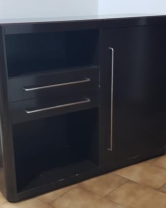 MOBILETTO VINTAGE MARRONE SCURO  ELEGANTE 
