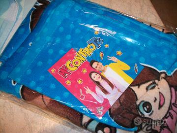 Set asciugamani ME contro TE- Nuovo