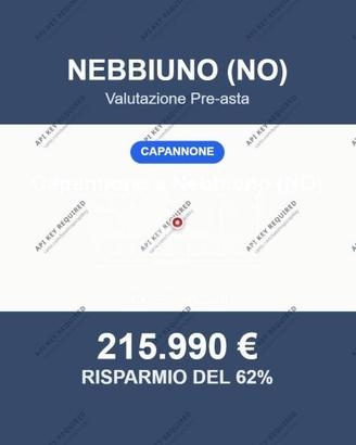 Immobile in asta di 1633 m² a Nebbiuno