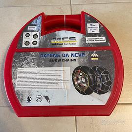 Catene da neve 9 mm per autovetture (snow chain)
