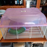 gabbia x criceto come nuova 