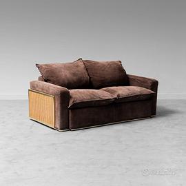Gianluigi Gorgoni salotto alcantara sofa+armchair