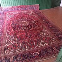 Tappeto persiano Heriz annodato a mano 409X290CM