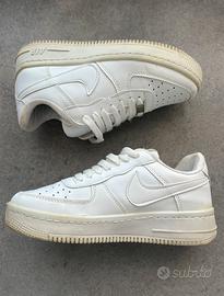 Sneakers bianche stile Air Force n. 36