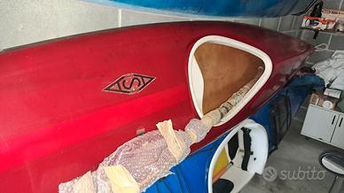 kayak  Asa alessandrini con timone