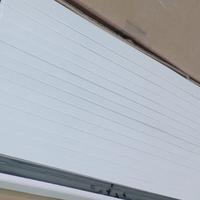 Cartongesso e traversini a T color bianco