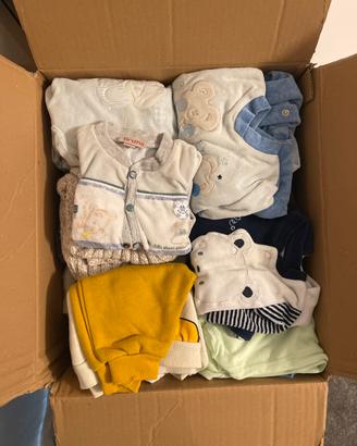Abbigliamento invernale neonato 0-3 mesi