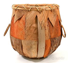 Cesto porta riviste, porta vaso