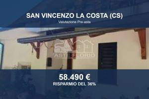 Immobile in asta di 139 m² a San Vincenzo la Costa