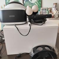 PlayStation VR completo con 2 pad + cuffie gaming