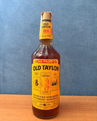 Old Taylor Kentucky Straight Bourbon Whiskey