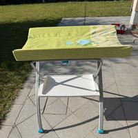 Fasciatoio + vasca bagnetto + materasso next to me