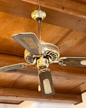 Ventilatore a soffitto Vintage