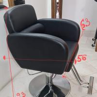 Sedia poltrona parrucchiere