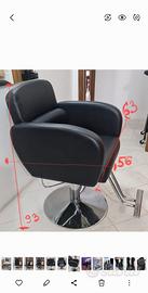 Sedia poltrona parrucchiere