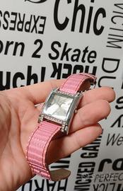 Orologio Bambina o Donna ABIJAH Style Tank Rosa