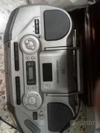 radio cassette e cd