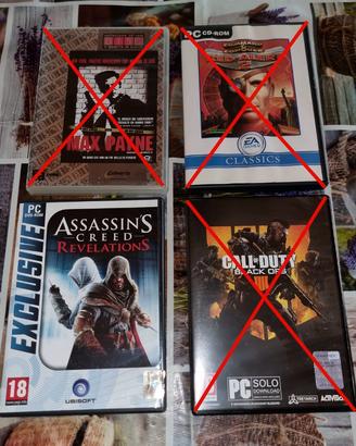 Videogiochi vari per PC